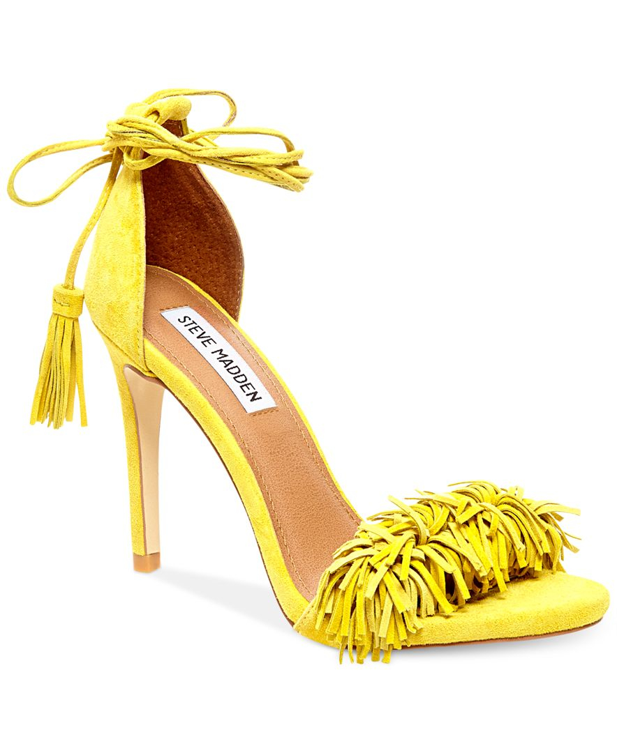 myles yellow steve madden